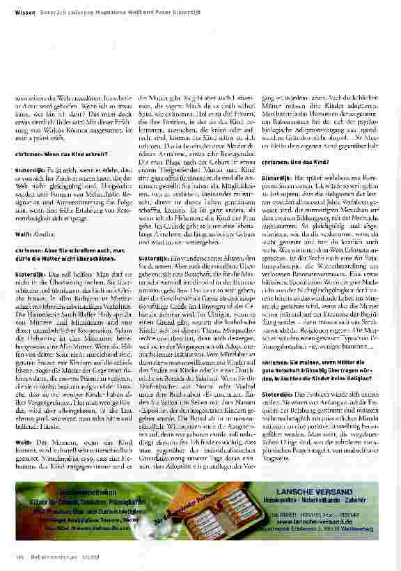 Vorschauseite 4: Wie soll ich dich empfangen?