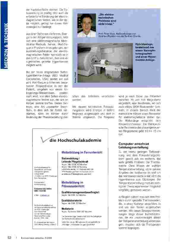 Vorschauseite 3: Zelltod im unscharfen Brennfleck