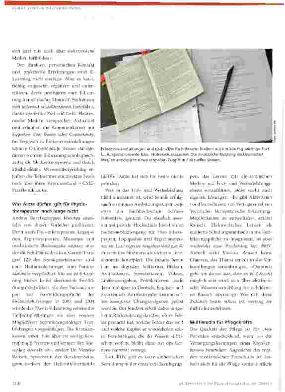 Vorschauseite 3: Lernen per Mausklick - der Gesundheit zuliebe