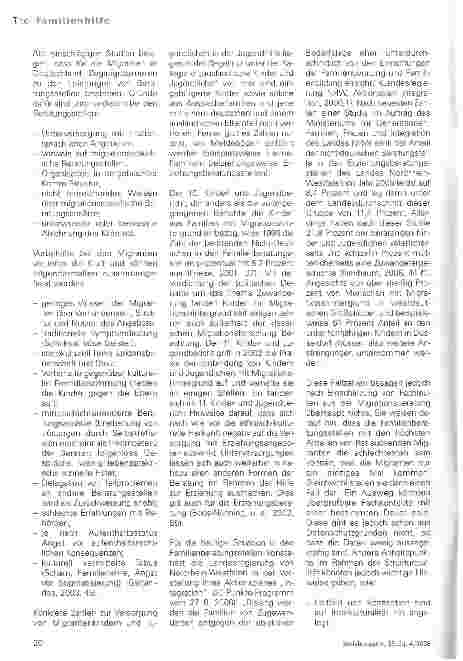 Vorschauseite 2: Familienberatung für Menschen mit Migrationshintergrund