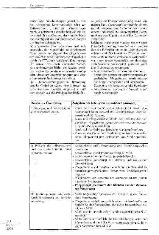 Vorschauseite 3: GEPFLEGT DURCHATMEN - ÜBERLEITMANAGEMENT FÜR TECHNOLOGIEABHÄNGIGE MENSCHEN