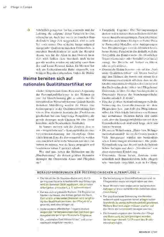 Vorschauseite 3: Die Reichen zu Hause -die Armen im Heim?