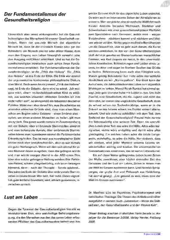 Vorschauseite 3: Lebenslust