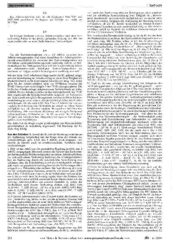 Vorschauseite 2: Wirksamkeit einer arbeitsvertraglich vereinbarten Schiedsklausel (Maskenbildner)