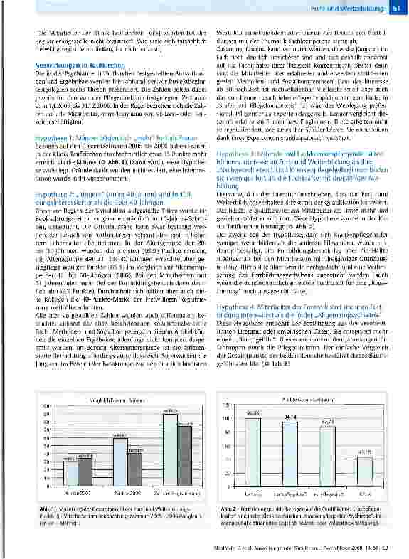 Vorschauseite 4: Auswirkungen der Simulation der „Freiwilligen Registrierung beruflich Pflegender auf ein psychiatrisches Krankenhaus