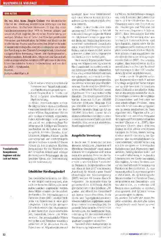 Vorschauseite 4: Familienmedizin für alle Kulturen