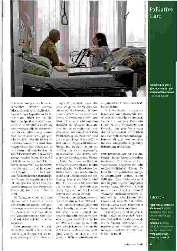 Vorschauseite 2: Von der Hospizbewegung zu Palliative Care