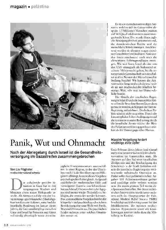 Vorschauseite 1: Panik, Wut und Ohnmacht