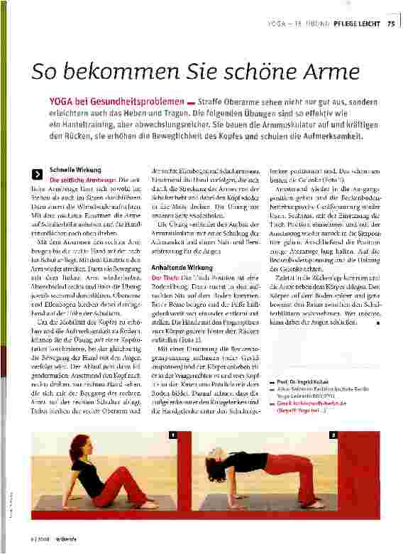Vorschauseite 1: So bekommen Sie schöne Arme
