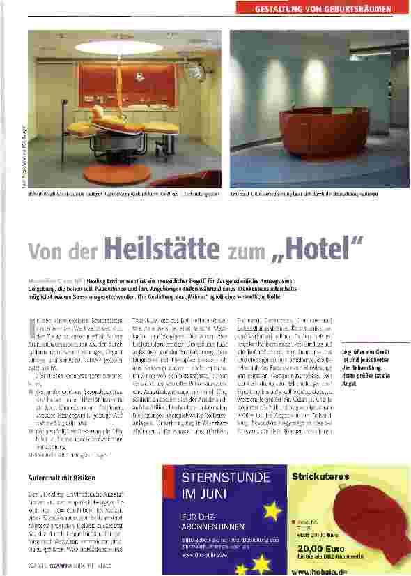 Vorschauseite 1: Von der Heilstätte zum „Hotel
