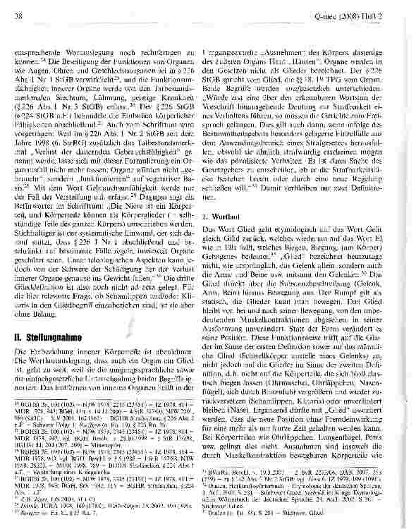 Vorschauseite 3: Genitalverstümmelung und die Strafbarkeit des Arztes