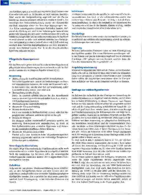 Vorschauseite 6: Kontrollierte Hypothermie nach Reanimation