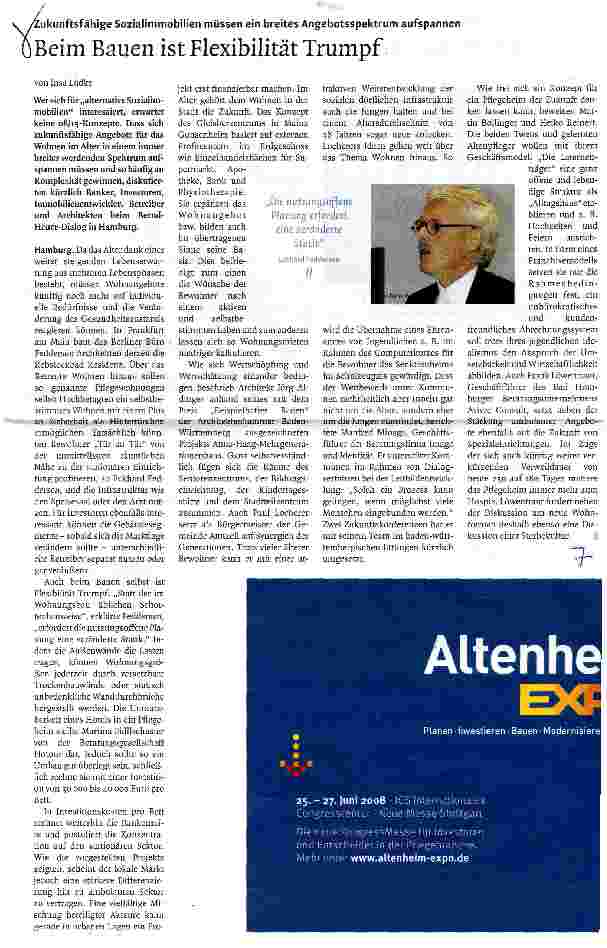 Vorschauseite 1: Beim Bauen ist Flexibilität Trumpf