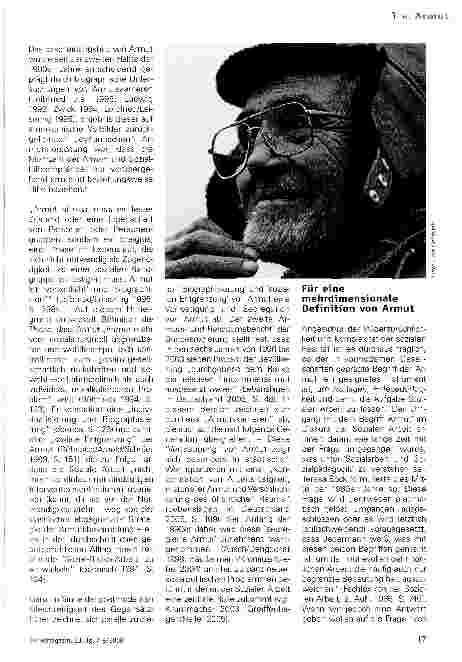 Vorschauseite 3: „Armut in der Wohlstandsgesellschaft