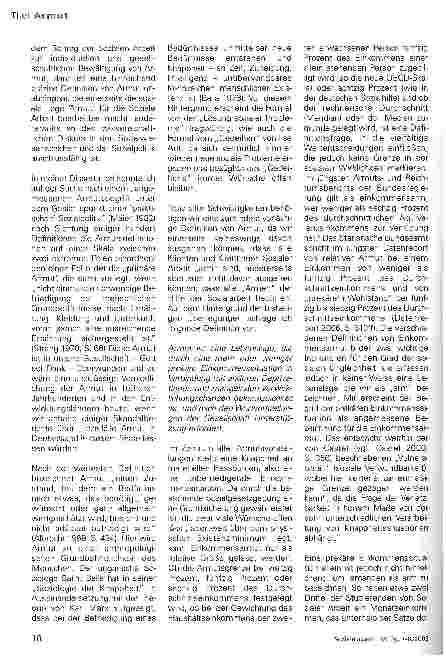 Vorschauseite 4: „Armut in der Wohlstandsgesellschaft