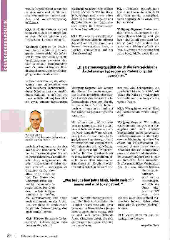 Vorschauseite 2: Kofferpacken in Wien. Ärzte aus Österreich auf dem Weg nach Deutschland