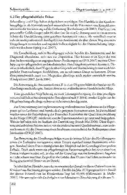 Vorschauseite 6: Schwerpunkt: Wandel des Gesundheitswesens und Aufgabenfelder der Pflege