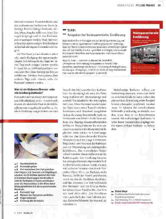 Vorschauseite 2: Heimparenterale Ernährung