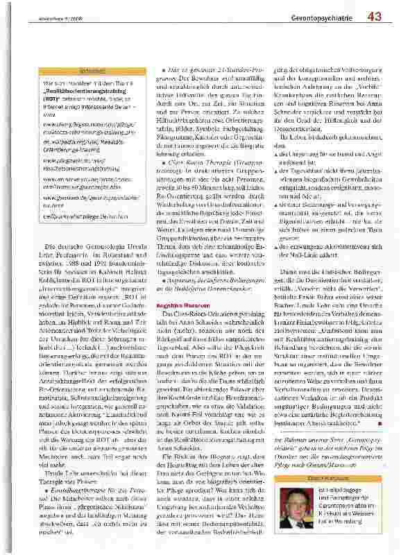 Vorschauseite 2: Unaufdringliche Hilfe
