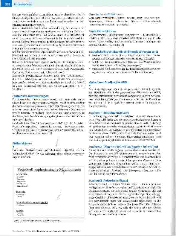 Vorschauseite 3: Das akute Nierenversagen