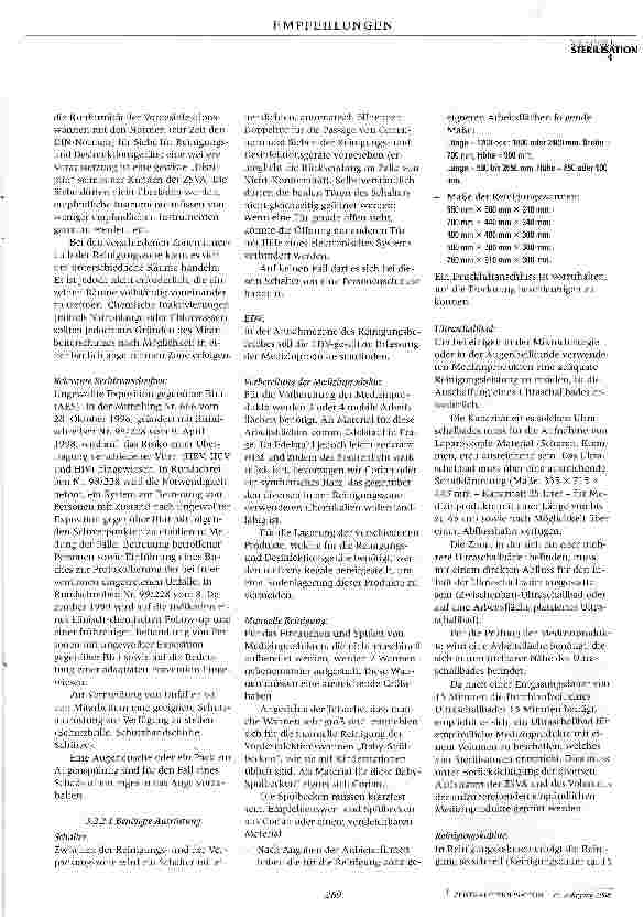 Vorschauseite 4: Baulich-räumliche Gestaltung von Sterilisationsabteilungen - Teil 2