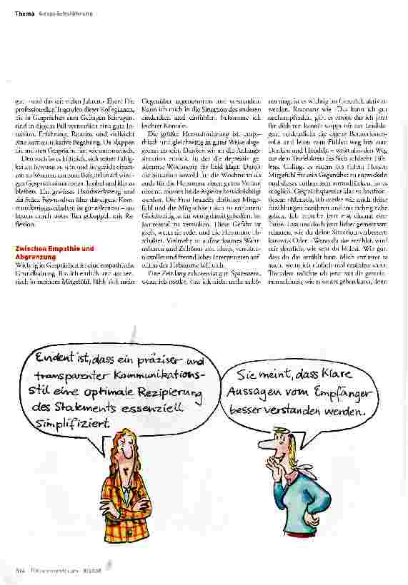 Vorschauseite 2: Aktiv zuhören, klar kommunizieren, freundlich intervenieren