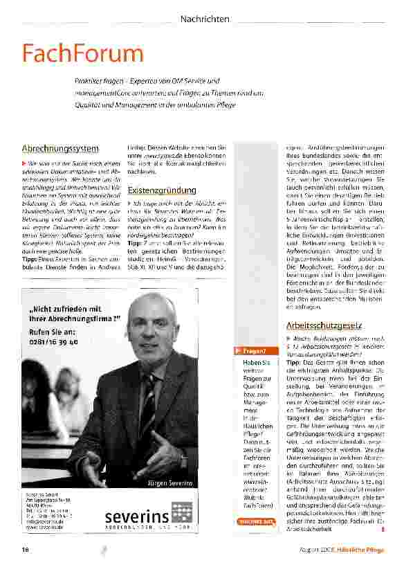 Vorschauseite 1: FachForum