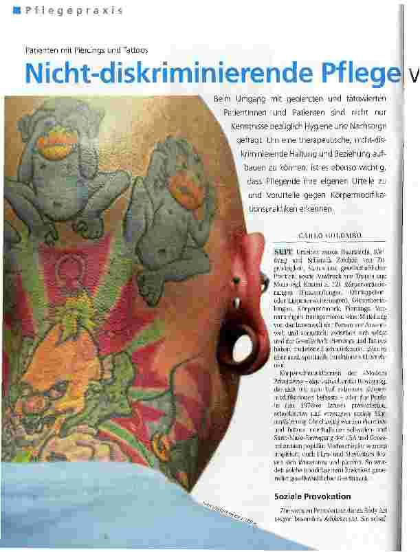 Vorschauseite 1: Nicht-diskriminierende Pflege erlangt «kulturelle Kompetenz»