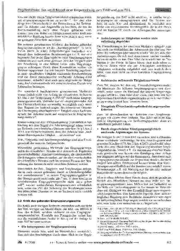 Vorschauseite 4: Das ver. di-Modell einer Entgeltordnung zum TVöD und zum TV-L