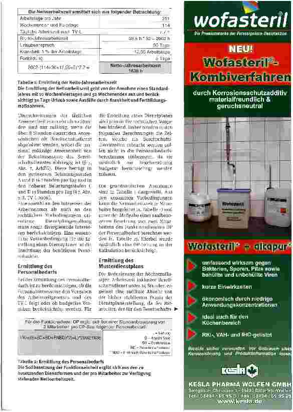Vorschauseite 2: Allzeit bereitHerleitung eines Arbeitszeitmodells für den Funktionsdienst