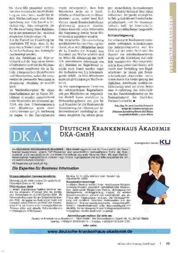 Vorschauseite 4: Allzeit bereitHerleitung eines Arbeitszeitmodells für den Funktionsdienst