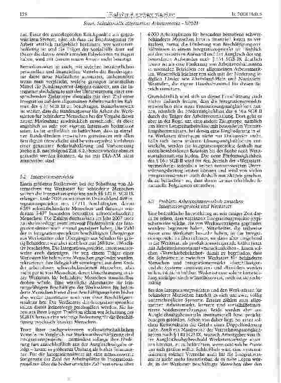 Vorschauseite 4: Schnittstelle allgemeiner Arbeitsmarkt - Werkstatt für behinderte Menschen Der Stand der bundesweiten Diskussion und die Strategien in Baden-Württemberg zur Werkstattvermeidung