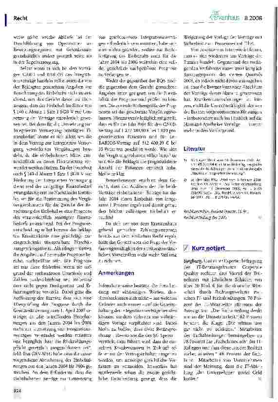 Vorschauseite 3: Offenlegungspflicht von Integrationsverträgen