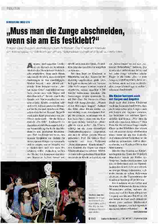 Vorschauseite 1: Muss man die Zunge abschneiden, wenn sie am Eis festklebt?