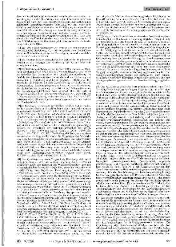 Vorschauseite 2: Befristung - staatliche Forschungseinrichtung