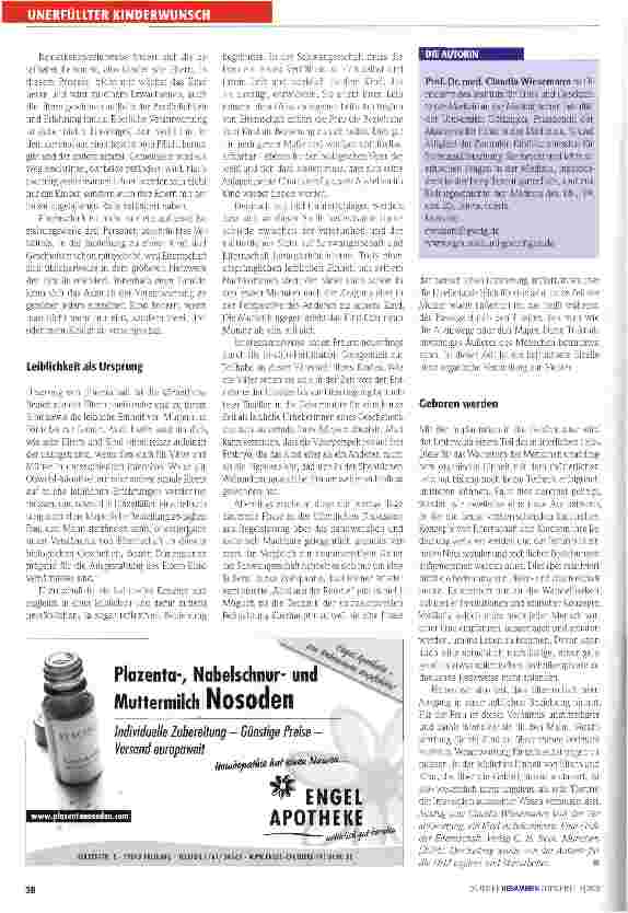 Vorschauseite 3: Einzigartige Beziehungen