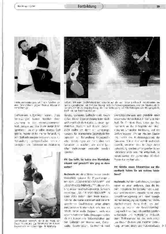 Vorschauseite 2: Vom Fußball zum Golf