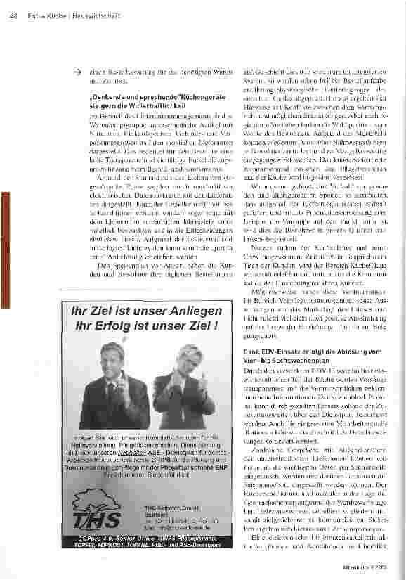 Vorschauseite 2: Wirtschaftlichkeit steigernVon der Heimküche zum modernen Profitcenter