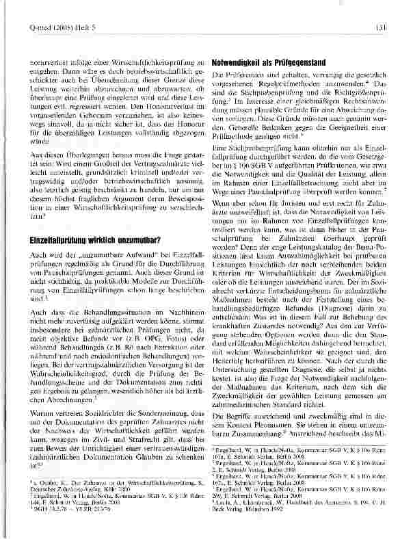Vorschauseite 2: Zahnärztliche Wirtschaftlichkeitsprüfung Was wird eigentlich geprüft?
