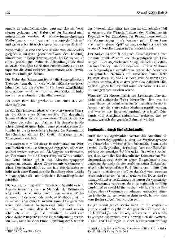 Vorschauseite 3: Zahnärztliche Wirtschaftlichkeitsprüfung Was wird eigentlich geprüft?