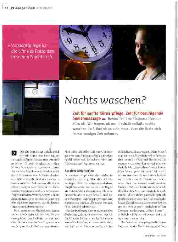 Vorschauseite 1: Nachts waschen?