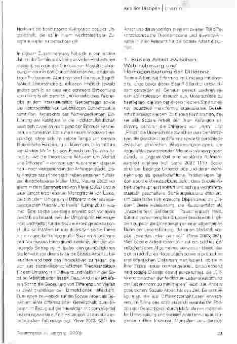 Vorschauseite 2: Diversity oder der Umgang mit DifferenzTheoretische Reflexionen zu einem aktuellen Begriff in der Sozialen Arbeit