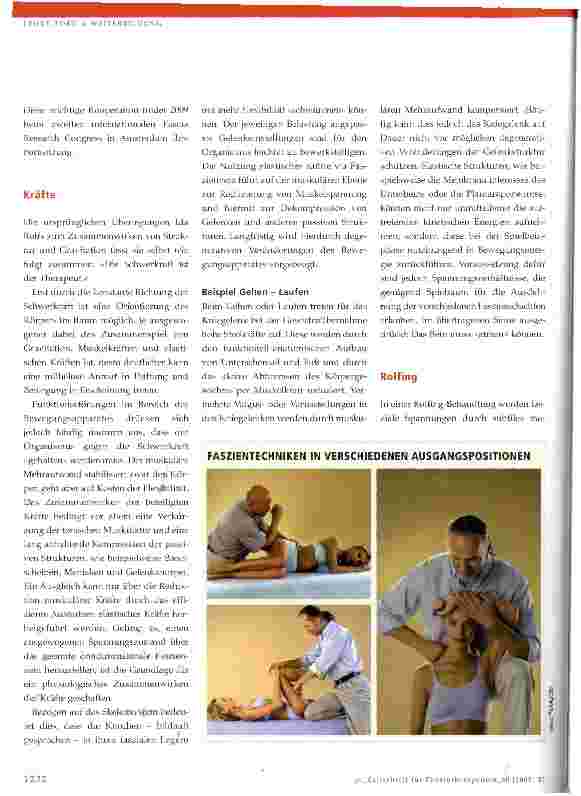 Vorschauseite 2: Rolfing - Strukturelle Integration