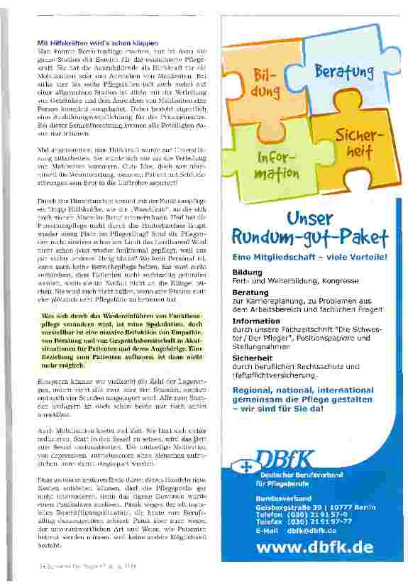 Vorschauseite 4: Die Rückkehr der Funktionspflege