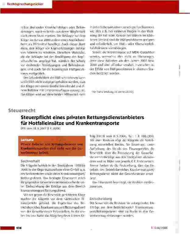 Vorschauseite 3: Anspruch auf Versorgung mit Hüftprotektoren