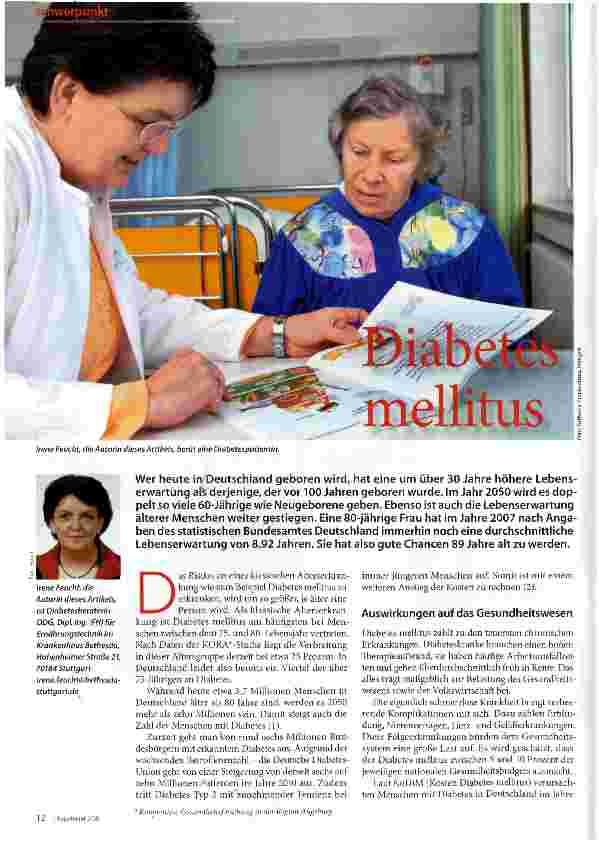 Vorschauseite 1: Diabetes Mellitus