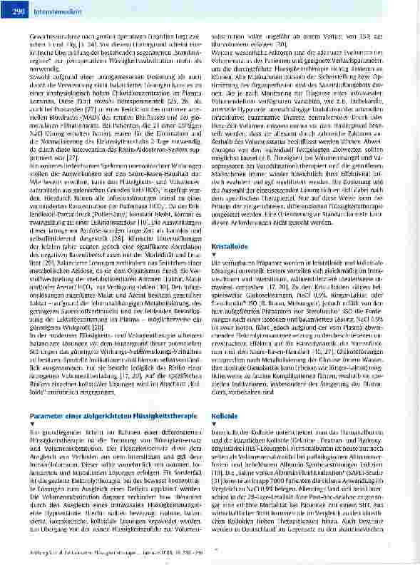 Vorschauseite 3: Perioperative Flüssigkeitstherapie