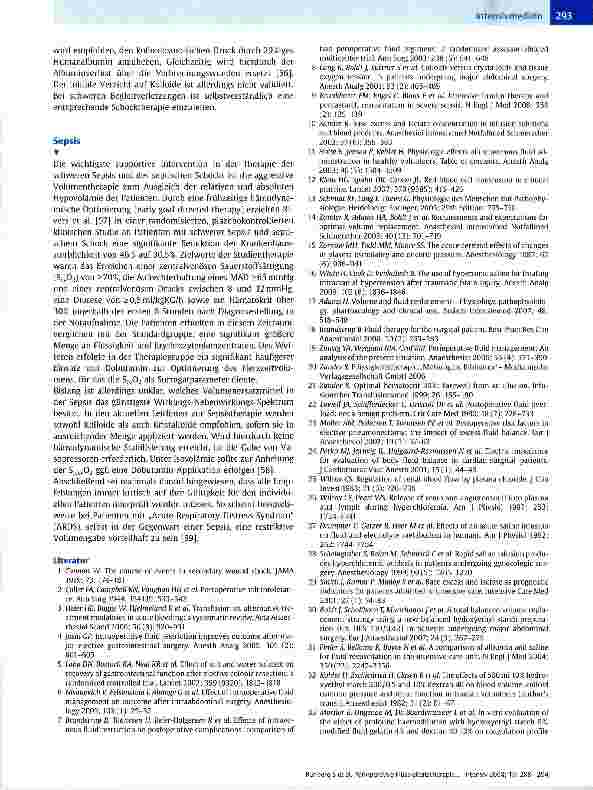 Vorschauseite 6: Perioperative Flüssigkeitstherapie