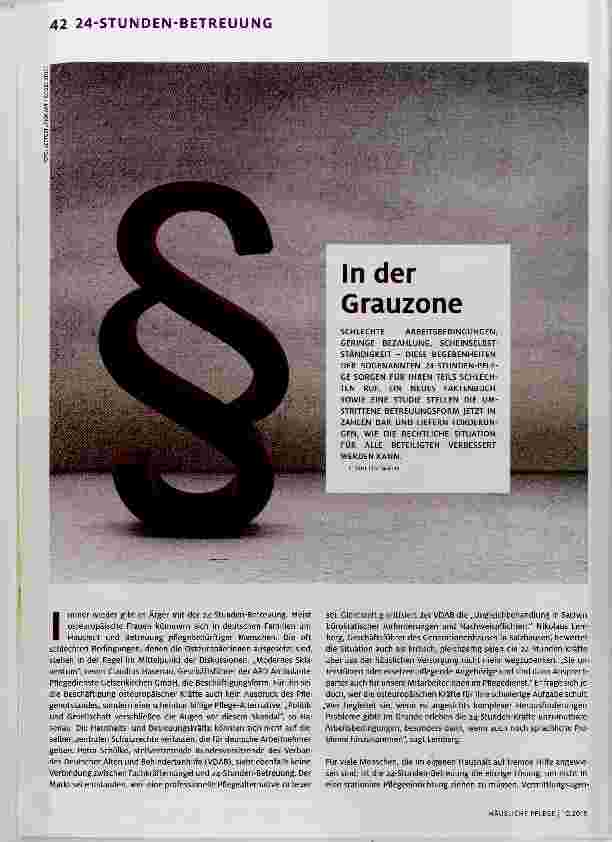 Vorschauseite 1: In der Grauzone