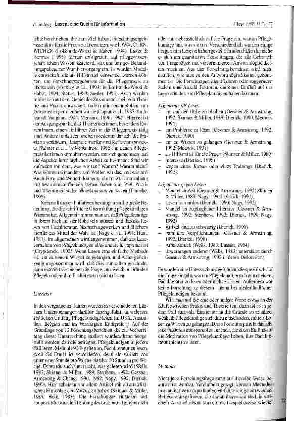 Vorschauseite 2: Lesen: eine Quelle für Informationen